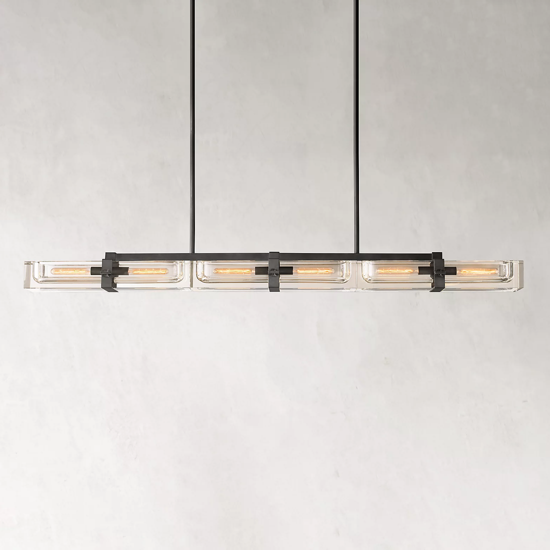 Savile Linear Chandelier 72" 6-lights