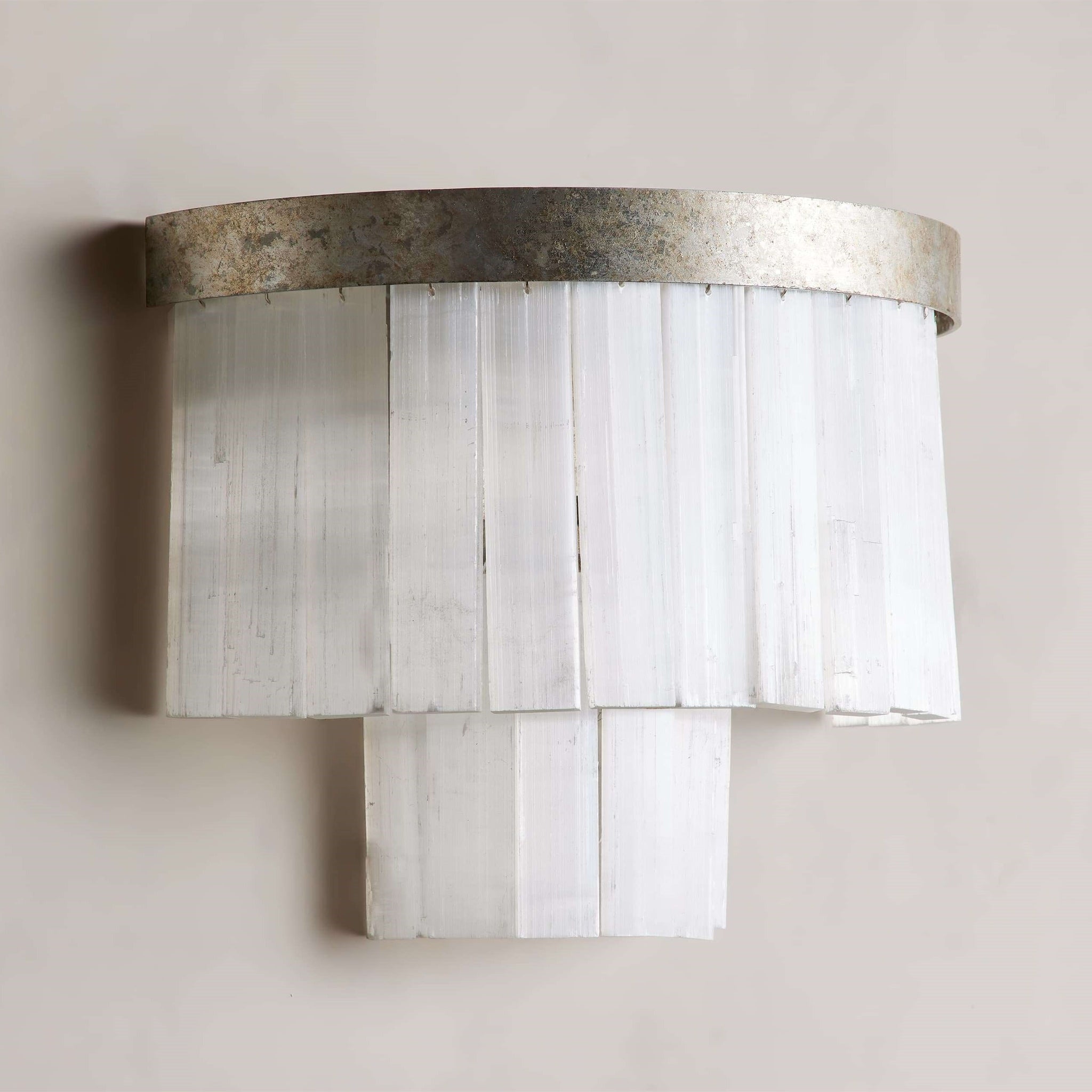 Cameron Luxury Selenite Wall Lamp