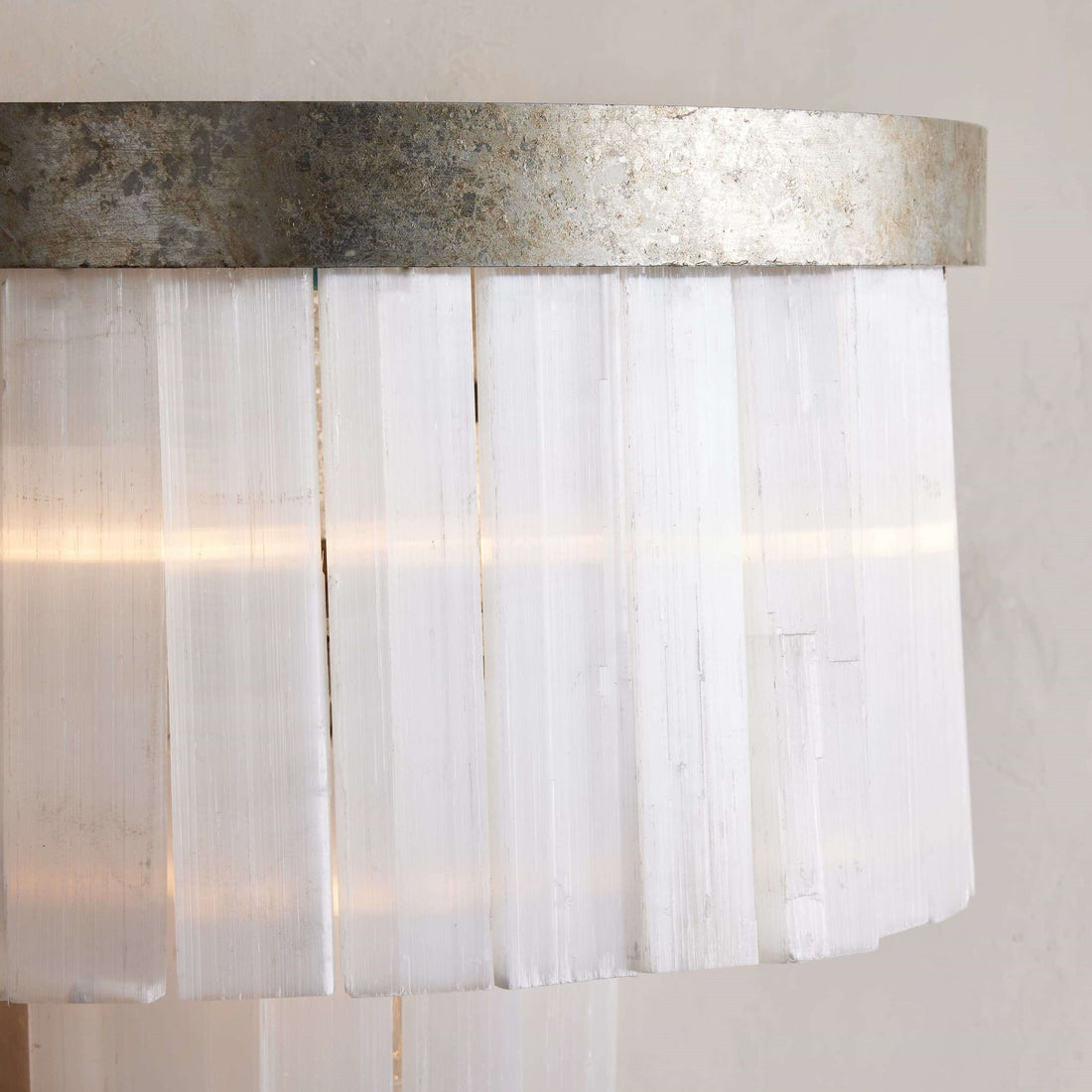 Cameron Luxury Selenite Wall Lamp