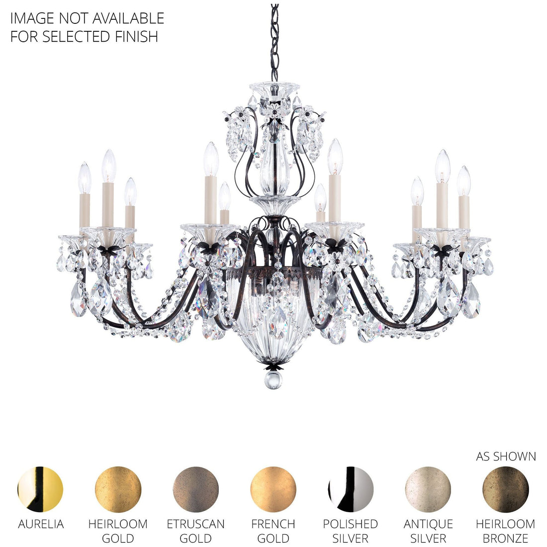 Bagatelle 13-Light Crystal Chandelier