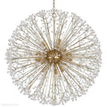 16-Light Brass Crystal Globe Chandelier 40”-Momo Lighting