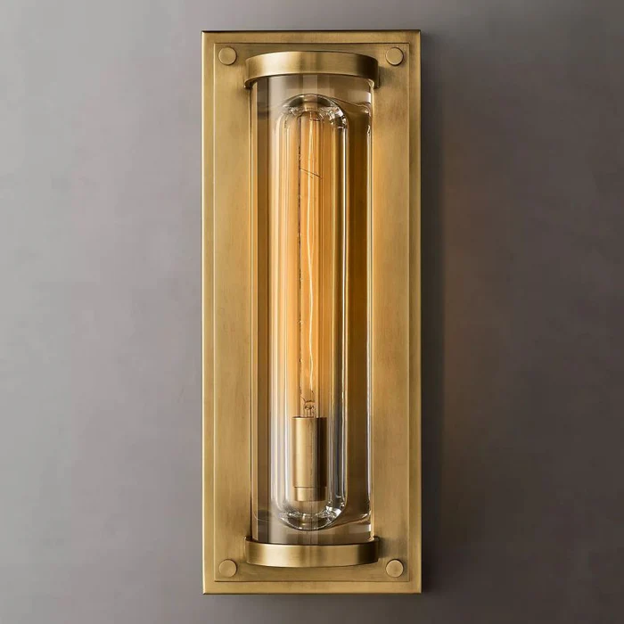 Savine Round Outdoor Sconce