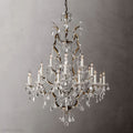 19TH Crystal Round Chandelier 40