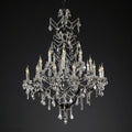 19TH Crystal Round Chandelier 40