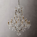 19TH Crystal Round Chandelier 40