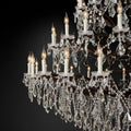 19TH Rococo Crystal Round Chandelier 101