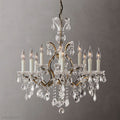 19TH Rococo Crystal Round Chandelier 28