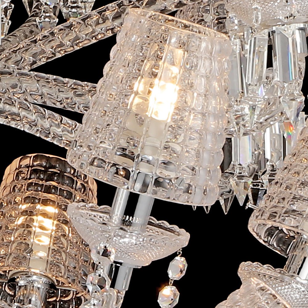 24 Lights Ball Shape Crystal Lighting - Blushlighting