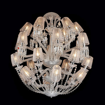 24 Lights Ball Shape Crystal Lighting - Blushlighting