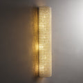 Halo Clear Crystal Beads Wall Sconce 36