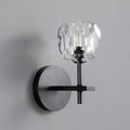 Boule Clear Crystal Double Ball Wall Sconce 9