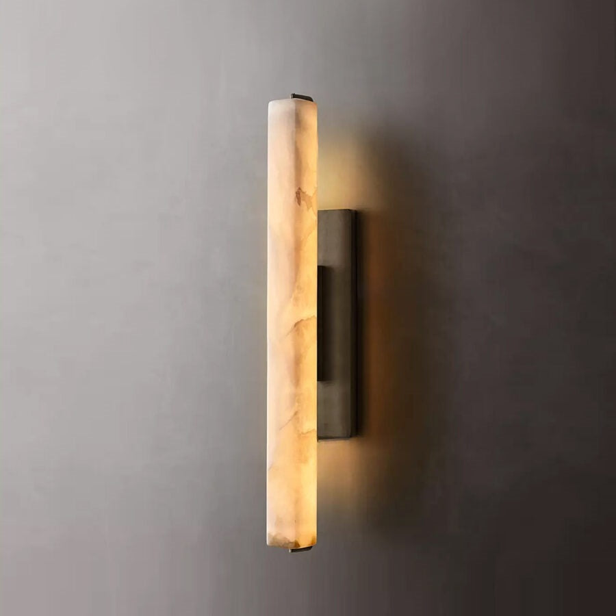 Audonbon Alabaster Single Sconce