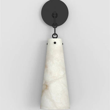 Steve Contemporary Alabaster Wall Sconce