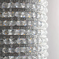 Halo Clear Crystal Beads Wall Sconce 21