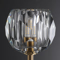 Boule Clear Crystal Double Ball Wall Sconce 9