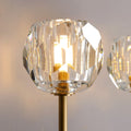 Boule Clear Crystal Double Ball Wall Sconce 28