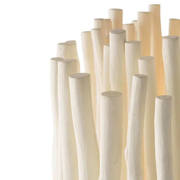 5/6-Light Modern Branch Modeling Chandelier in White or Black for Stylish Interiors-Chandeliers-Blushlighting