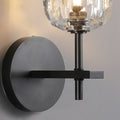 Boule Clear Crystal Double Ball Wall Sconce 9