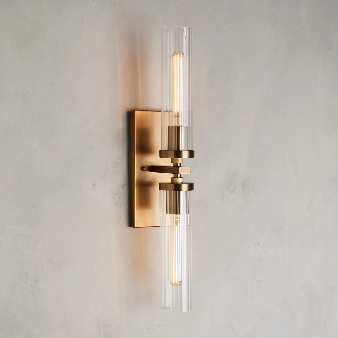 Andreas Spark 2-Light Wall Sconce