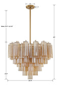 Addias Chandelier 17.8