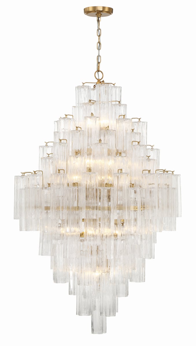 Addias Diamond Chandelier 49''H-Momo Lighting