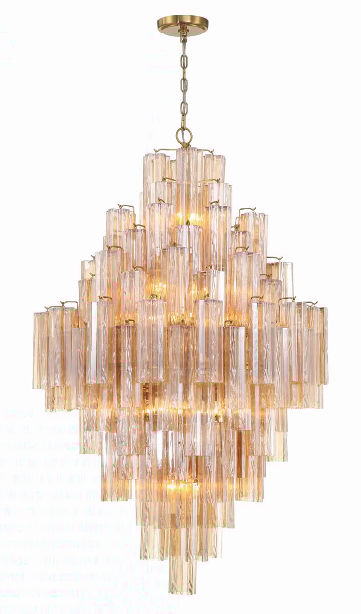 Addias Diamond Chandelier 49''H-Momo Lighting