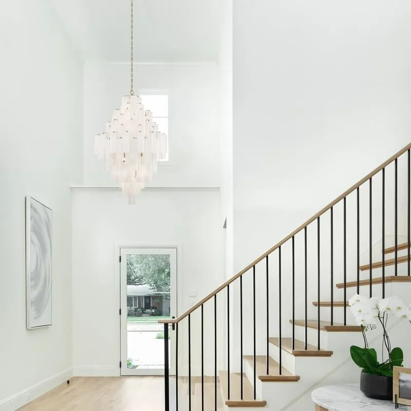 Addias Diamond Chandelier 49''H-Momo Lighting