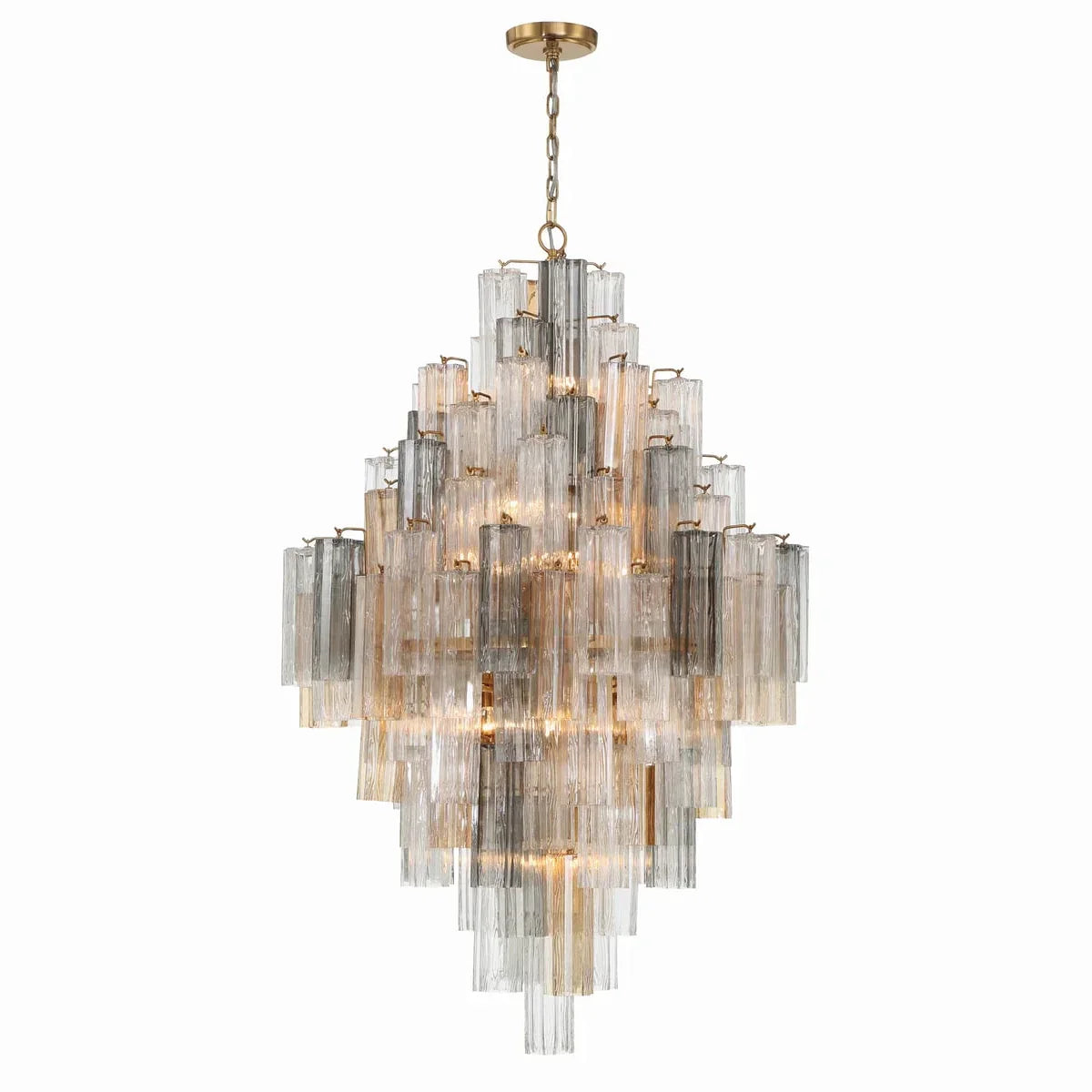 Addias Diamond Chandelier 49''H-Momo Lighting