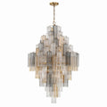 Addias Diamond Chandelier 49''H-Momo Lighting