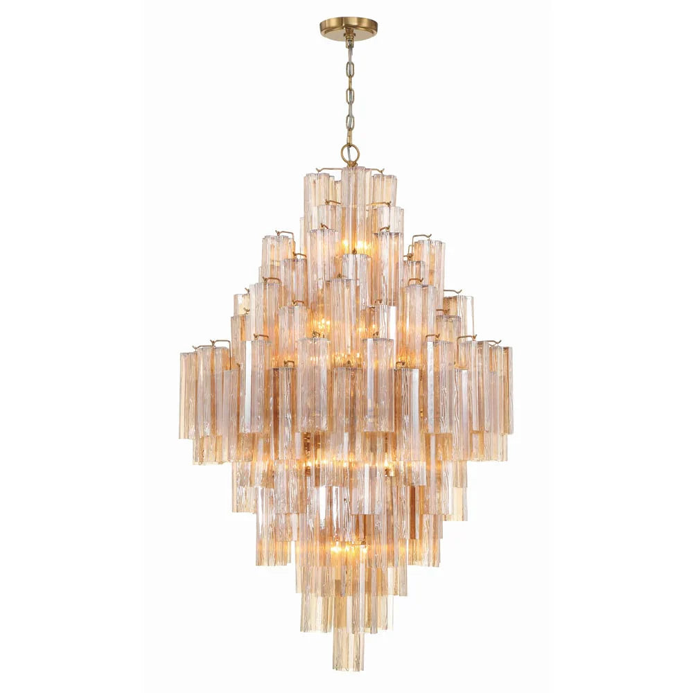 Addias Diamond Chandelier 49''H-Momo Lighting