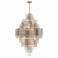 Addias Diamond Chandelier 49''H-Momo Lighting