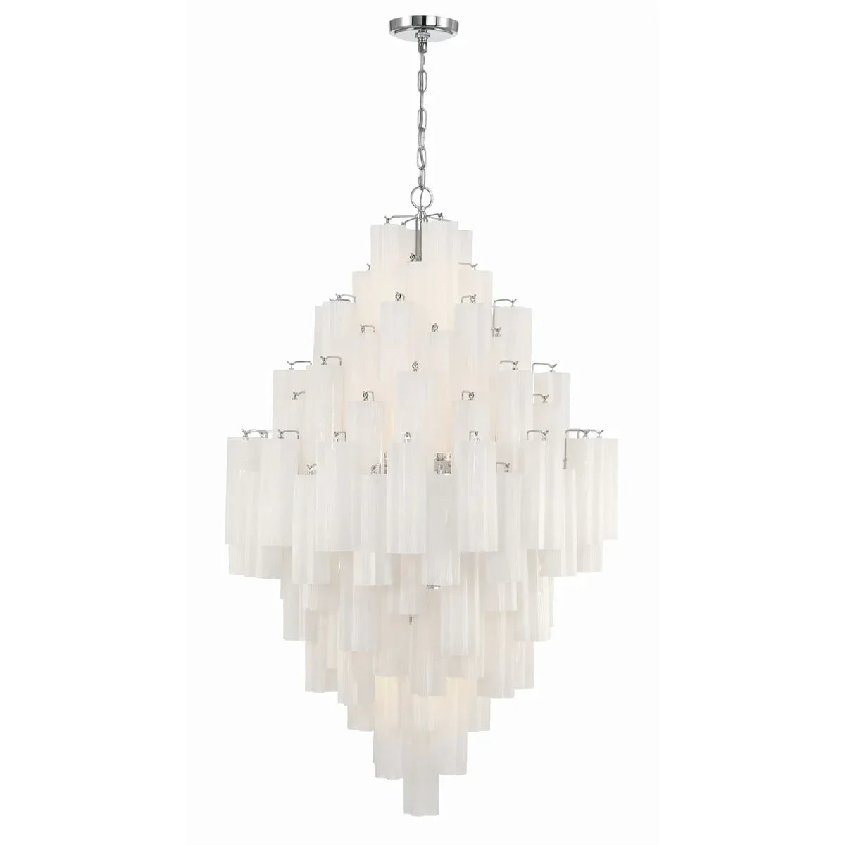 Addias Diamond Chandelier 49''H-Momo Lighting