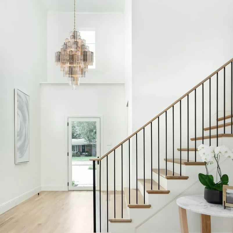 Addias Diamond Chandelier 49''H-Momo Lighting