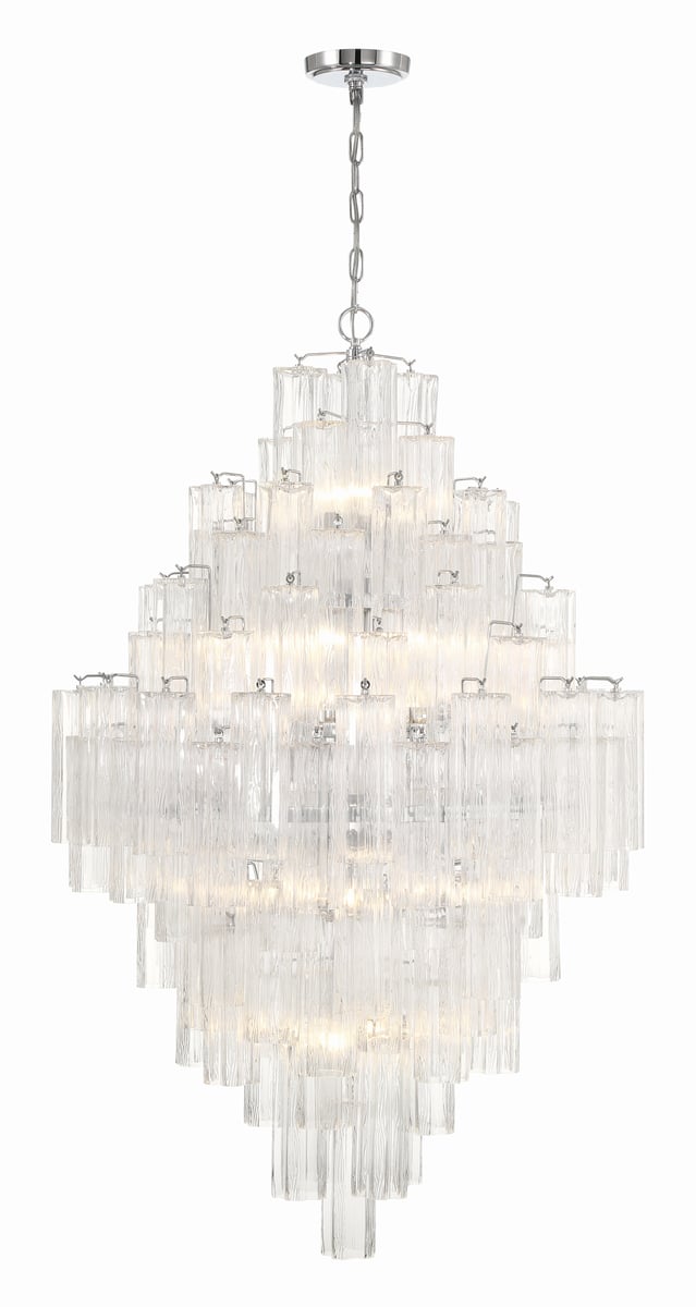 Addias Diamond Chandelier 49''H-Momo Lighting