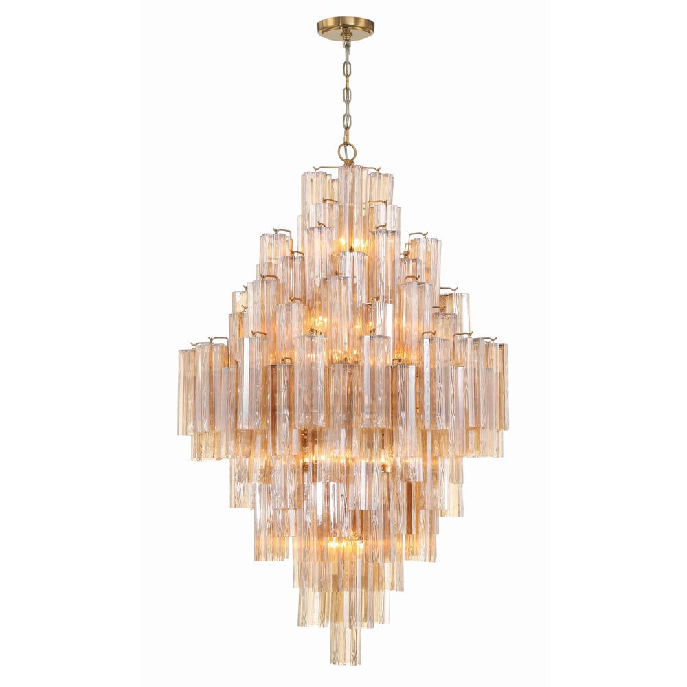 Addias Diamond Chandelier 49''H-Momo Lighting