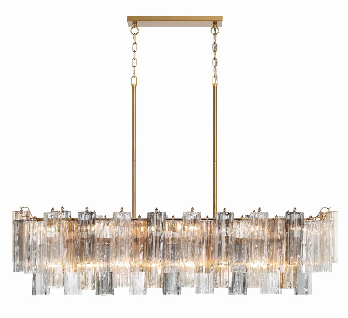 Addias Linear Chandelier 51''-Momo Lighting