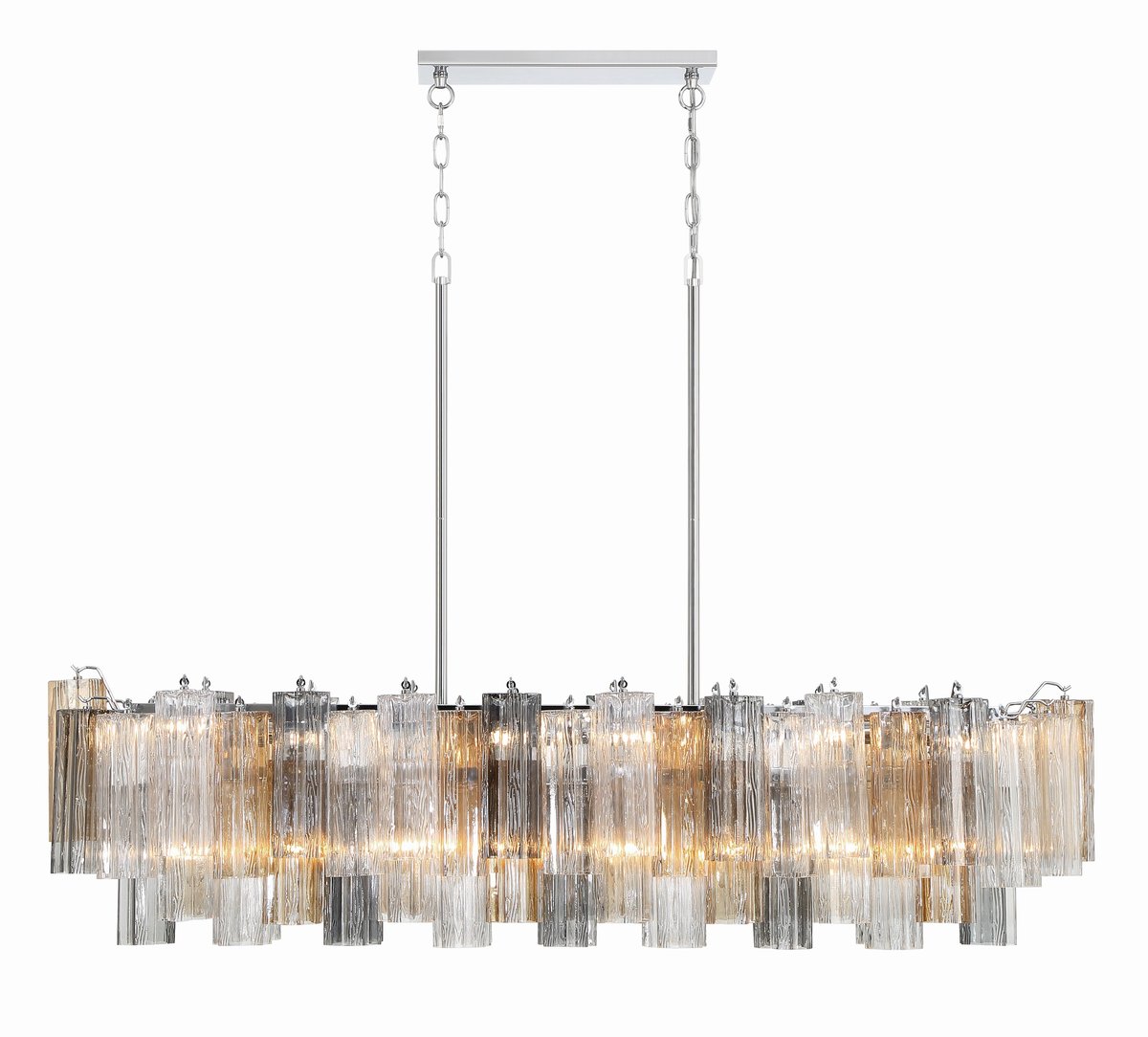 Addias Linear Chandelier 51''-Momo Lighting