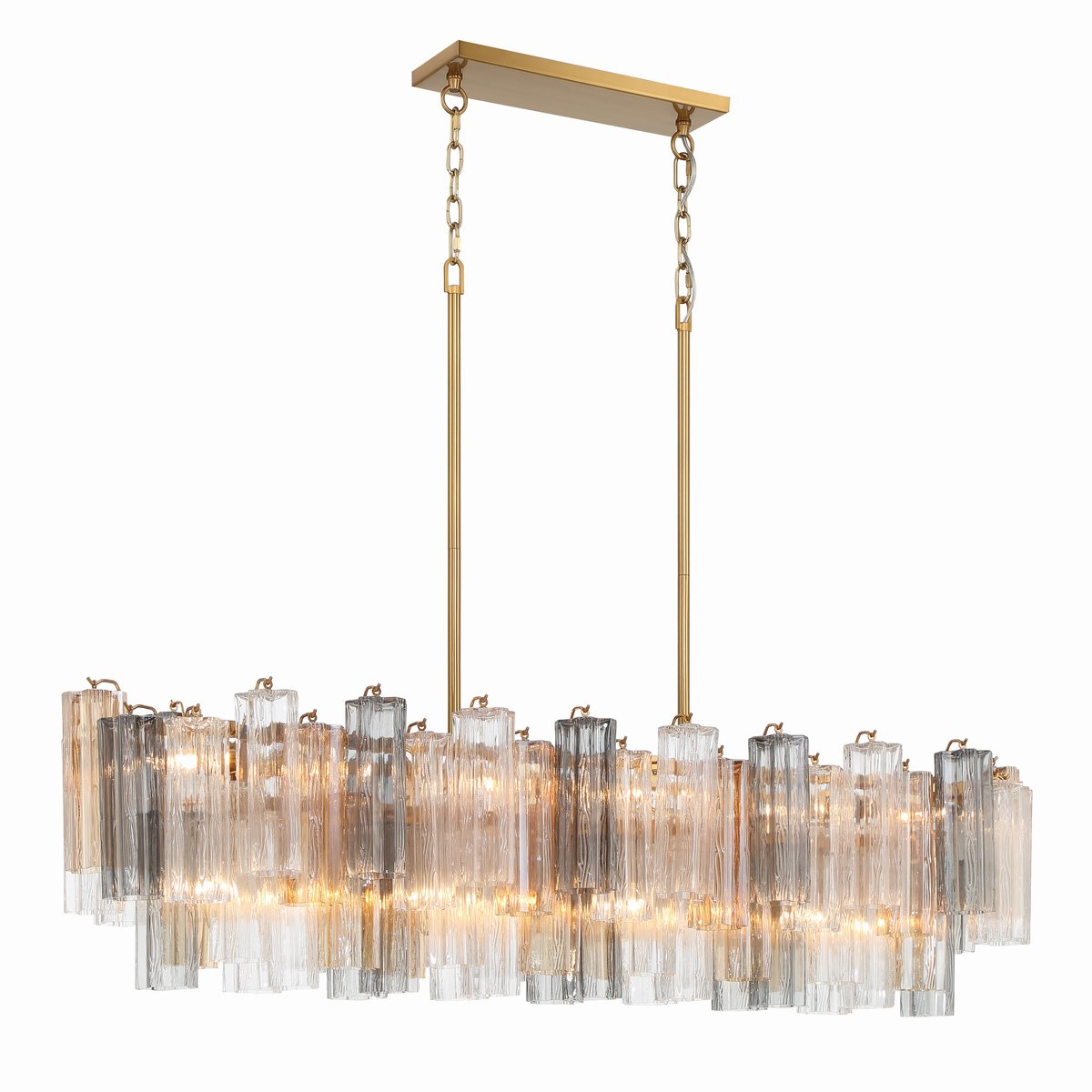 Addias Linear Chandelier 51''-Momo Lighting