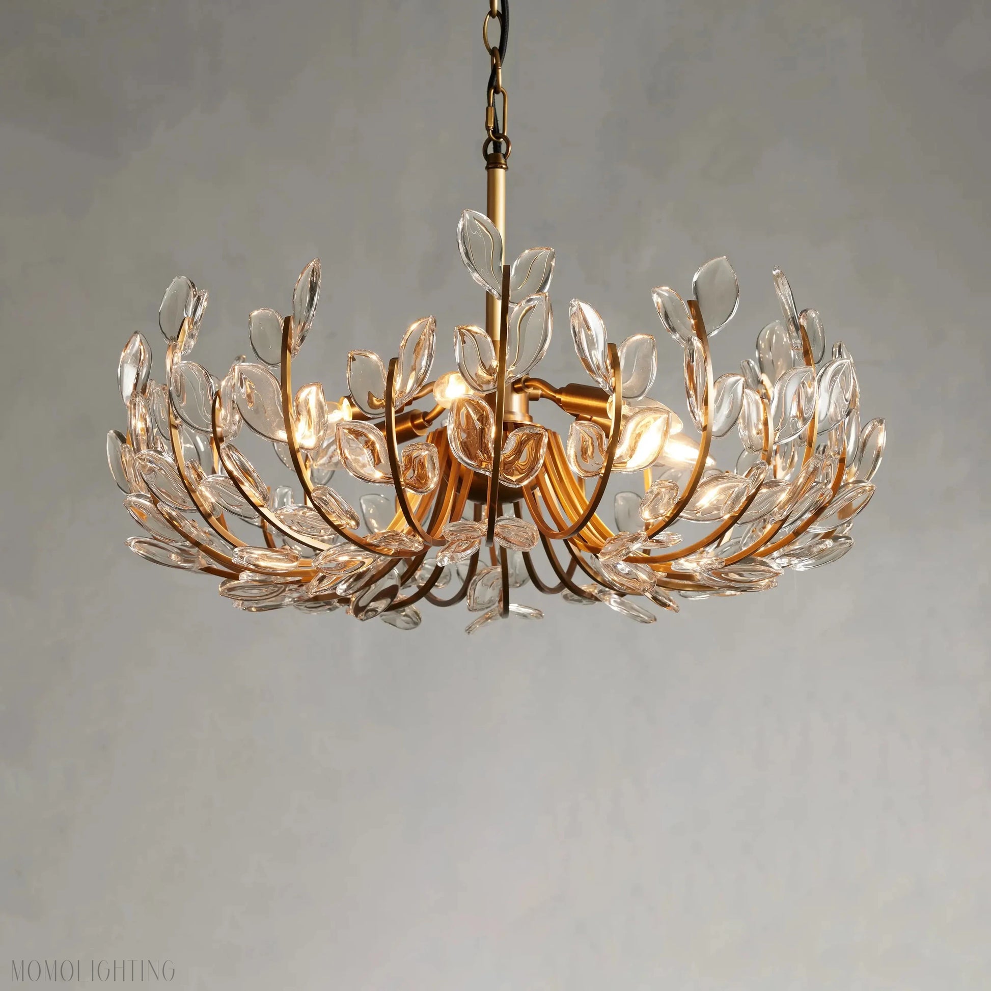Adela 6 Light Chandelier 26"-Momo Lighting