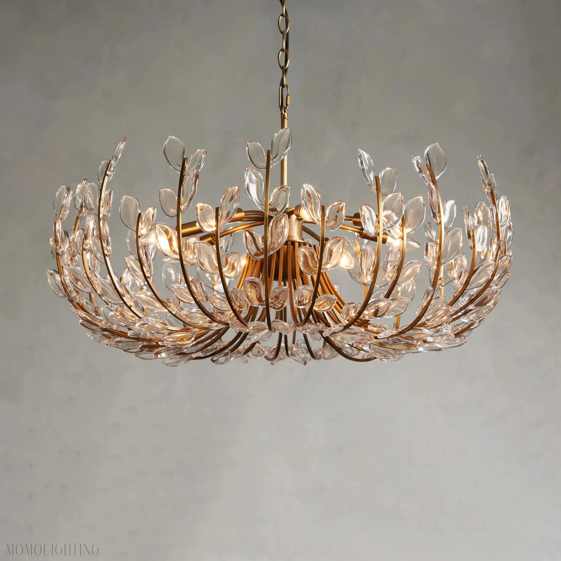 Adela 6 Light Chandelier 26"-Momo Lighting