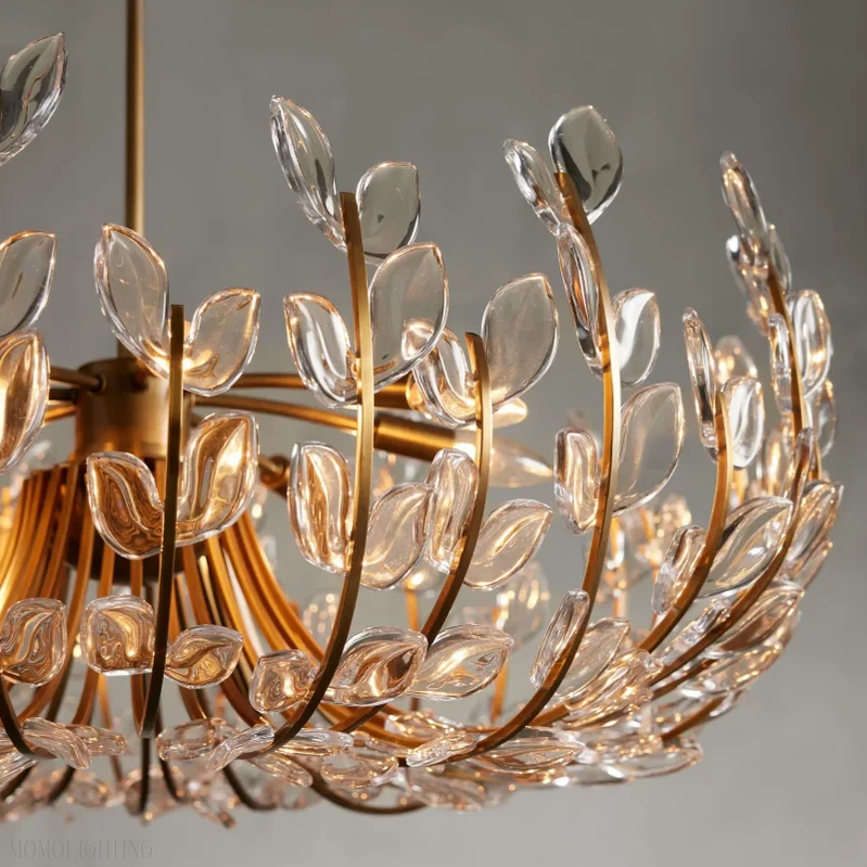 Adela 6 Light Chandelier 26"-Momo Lighting