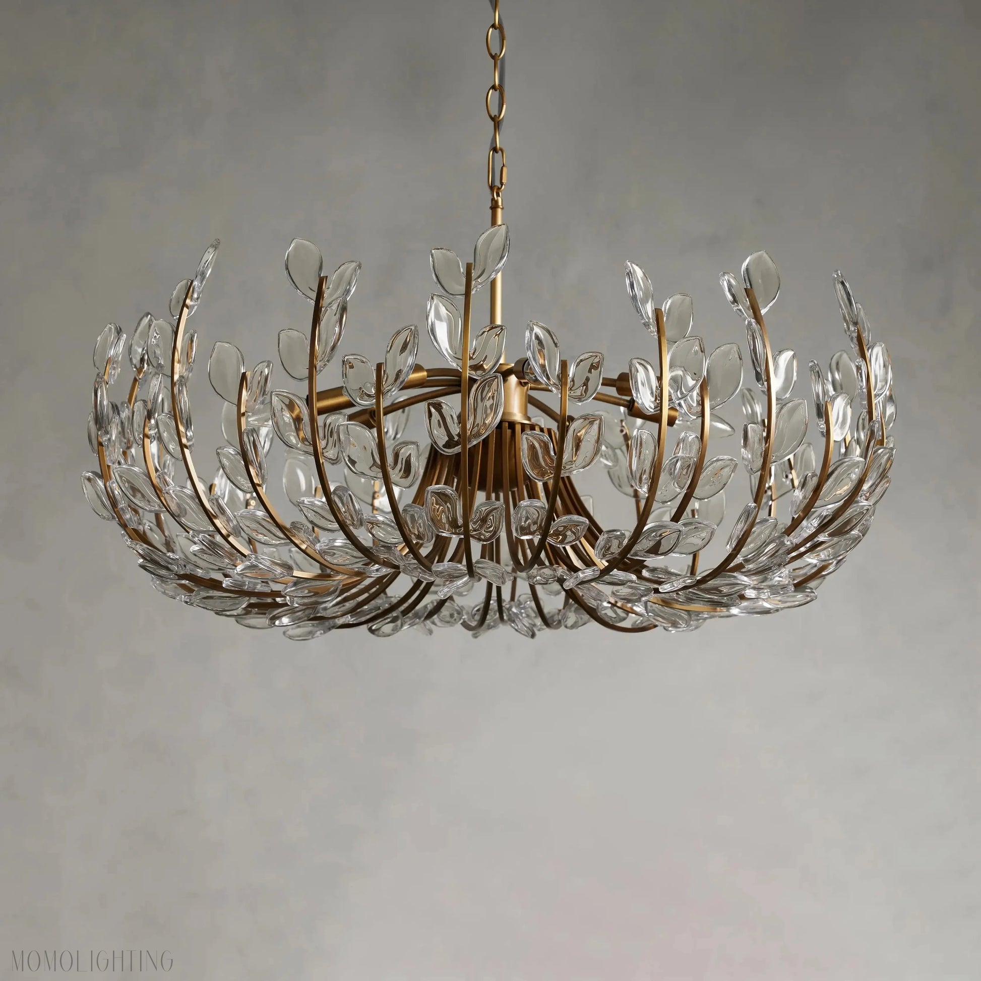 Adela 8 Light Chandelier 32"-Momo Lighting