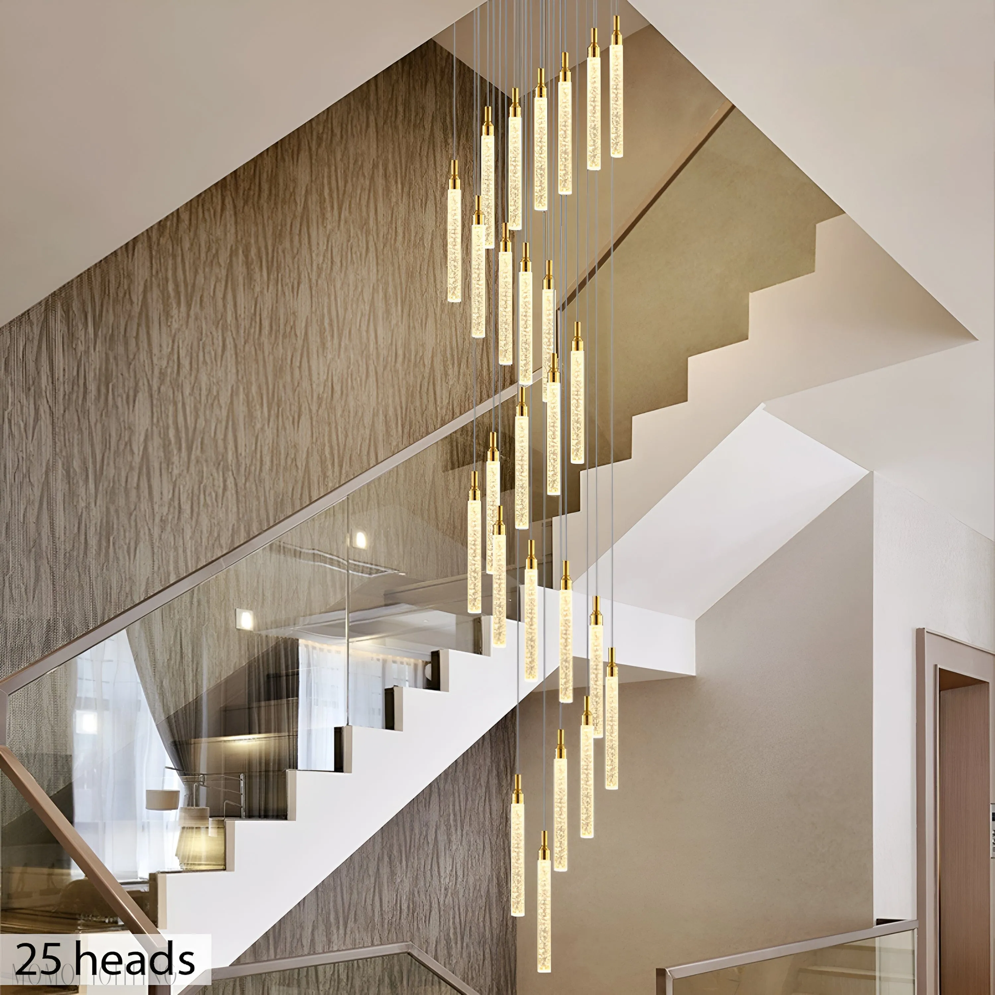Adelaide Foyer & Staircace Chandelier 23" 19" 15" D-Momo Lighting