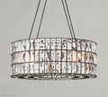 Adeline Crystal Round Chandelier-Momo Lighting