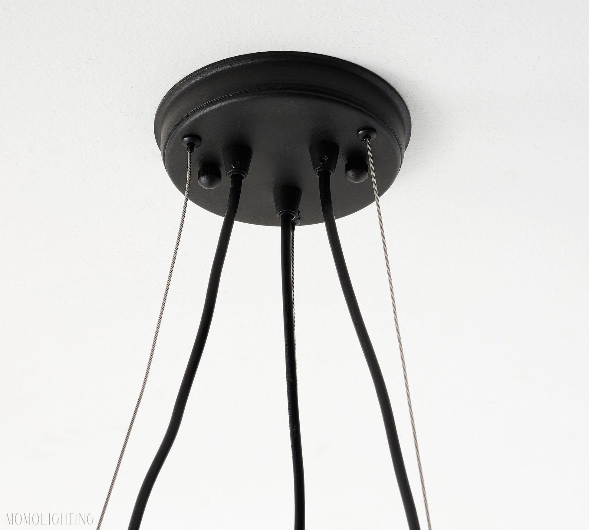 Adeline Crystal Round Chandelier-Momo Lighting