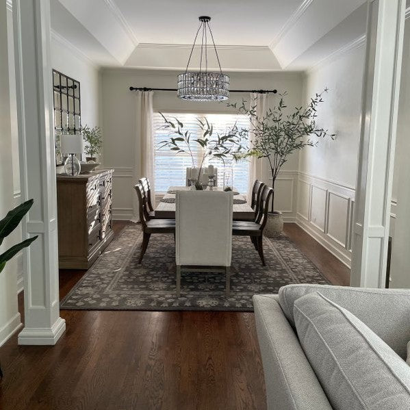 Adeline Crystal Round Chandelier-Momo Lighting