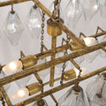 Adeline Rectangle Chandelier-Momo Lighting