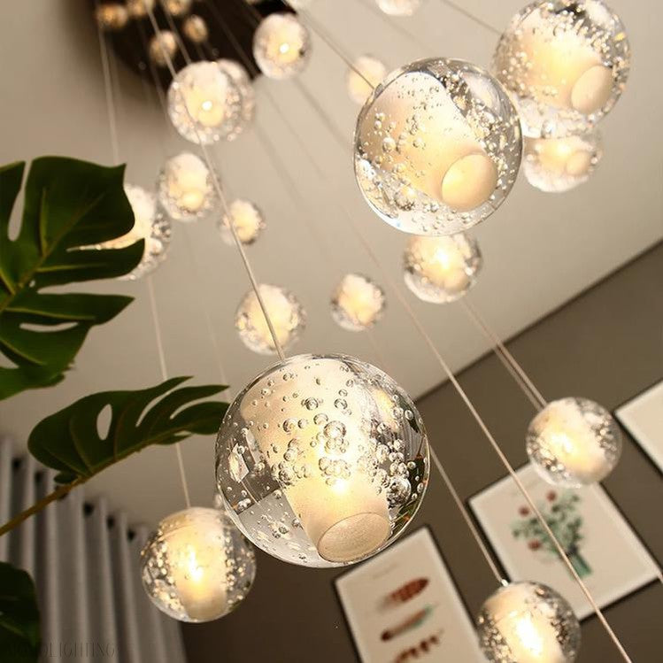 Adonis Suspension Water Drop Chandelier 43-Light-Momo Lighting