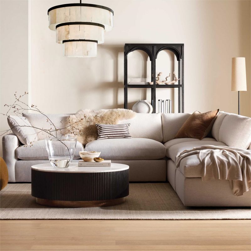 Alabaster 3 Tier Chandelier-Momo Lighting