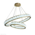 Alabaster Circle Round Chandeliers-Momo Lighting